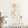 Kids Animal Height Measurement Wall Decals - Height Growth Chart Stickers For Nursery，Cartoon Animal Themed Growth Charts - Children's Bedroom Decorative Height Stickers，Baby Height Tracking Wall