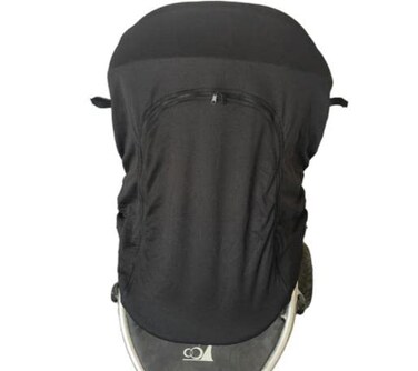 Sun Shade for Strollers Sun Cover Baby Stroller Sun Protection UV Sun Sleep Shade for Infant Strollers Joggers Pram Pushchair Sunshade Buggy Blackout Cover Toddler Stroller Bassinet Canopy Sun Shade