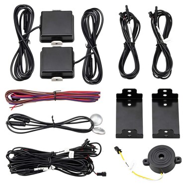 EASYGUARD EBS001 car Blind Area Detection System Lane Change Reminding Driving Assistance with 24Ghz Microwave Sensor Monitoring DC12V
