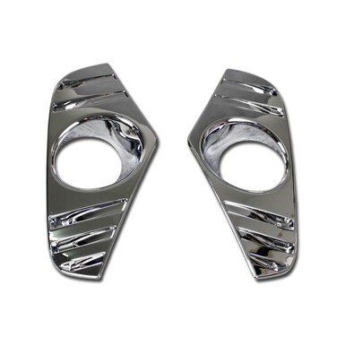 Beautost for Toyota RAV4 2019 2020 2021 LE/XLE/XSE/Limited Model Chrome Front Fog Light Lamp Cover Trim Trims