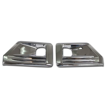 Beautost Fit For Toyota RAV4 2019 2020 2021 2022 2023 2024 Adventure Model Chrome Front Fog Light Lamp Cover Trim Trims