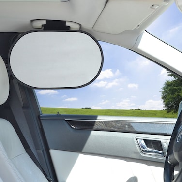 Car Interior Roof Handle WANPOOL Sun Blocker &amp; Sunshade for Front Seat Side Window
