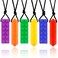 Durable Sensory Chew Necklaces for Kids &ndash; Safe, Non-Toxic Silicone Chewelry for Boys and Girls with Sensory Needs &ndash; Ideal for Autism, ADHD, and Teething Relief