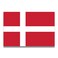 Magnet Me Up Denmark Danish Flag Magnet Decal, 4x6 Inches, Heavy Duty Automotive Magnet for Car, Truck SUV, Sticks to Any Magnetic Surface, Cultural Item, Show Pride to Your Country, Crafted in USA