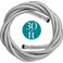 Refrigerator Water Line for Ice Maker Braided - 30' Pex Water Supply Lines Hose for Fridge Outlet Box with 1/4 Comp Fitting