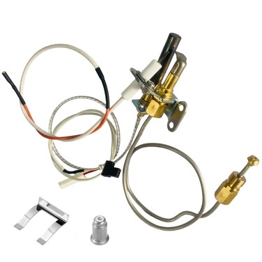 MCAMPAS Water Heater Pilot Igniter Assembly Replacement for Bradford White 415-47845-05 Natural Gas Pilot Assembly 17/26 Honeywell Replaces 233-47845-05