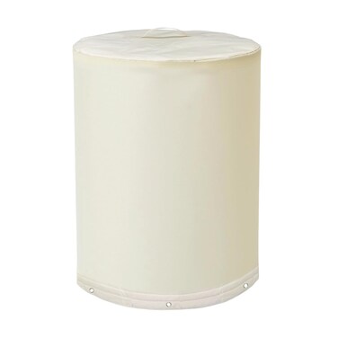 Round Water Pressure Tank Cover, Weatherproof, Insulated, Heavy-Duty for Outdoor Winter Freeze Protection, Fits Well Tanks, Water Heaters, and Well Pressure Systems ( 23.6"' Diameter x 33.46" Height )