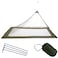 Mosquito Net Tent,7.2x3.9x3.28 FT Outdoor Mosquito Net for Camping and Hiking with Tent pegs,Bug Net,Bed Net,Mosquito Tent,Bed Tent,Bug Netting for Bed Without Sleeping Mat(Green)