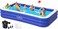 Large Inflatable Pool with Pump for Adults, Lafans 130"x72"x22" Full-Sized Swimming Pools Above Ground, Extra Thickened Blow-Up Pool for Backyard Garden Lawn Indoor Outdoor