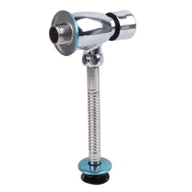 Urinal Flush Valve Copper Urinal Flush Valve Set Water Saving Manual Flush Valve Flushing Tool Brass Manual Toilet Flush Valve Toilet Flush Handle for Bathroom Public Place
