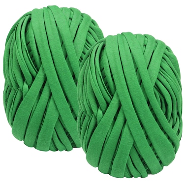 Shintop 2 Packs Garden Twine, Soft Plant Ties Green Tomato Ties Stretchy Garden String for Supporting and Tying Climbing Plants Veggies Flower(98 Feet/Roll