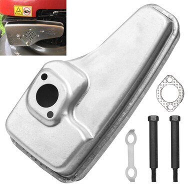 692038 Lo-Tone Muffler/Exhaust Muffler Compatible with B&amp;S 6 HP Quantum Engines or 625-675 Series Engines and Toro Models - with Shoulder bolts