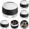 CADUFUELLY 6PCS Gas Grill Control Knobs, Gas Burner Knobs, Stove Oven Control Range Knob Gas Time Grill Handle Cooker Burner Timer Microwave Replacement Switch
