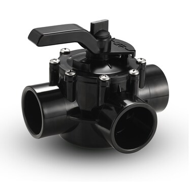 Jandy 4715 3 Port 1.5 to 2 Inch Replacement Positive Seal Valve, Compatible with Pool, Bathtub and Spa, CVPC,