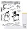 Tim Holtz Stampers Anonymous Mr. Frostie Cling Stamp Set, CMS499, Winter Wonderland Theme, Carnora Storage Bag, October 2024 Release
