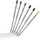 Underglaze color pencils, underglaze pencils for pottery (6ps, pencil case) Pencil Cases Allow You to Quickly Find The Colors You Need and keep Your Work Environment Clean and Free of Clutter.
