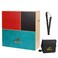 GECKO Cajon, Cajon Drum, Portable Cajon - Dual-Sided Design   One Side with Triple Bongo Tones, One Side Guitar String Cajon Sound   Hand or Brush Play   Made of Birch and Walnut   Includes Oxford Bag
