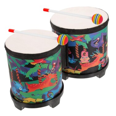 1 Set kids adult infant kids bongo drums drum for kids baby bongo drums for kids ages 5-9 kids drum conga percussion drum kit Bass drum clap drum toddler Wood, Age 3+
