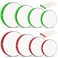 8 Pieces Kids Hand Drums Wooden Frame Drum with Drum Stick, 12 Inch 10 Inch 8 Inch 6 Inch Educational Musical Instruments for Adults Drums Beginners for Home School Party Supplies (Elegant Color)