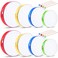 Boao 8 Pcs Kids Hand Drums Percussion Wood Frame Drum with Drum Stick 12 Inch 10 Inch 8 Inch 6 Inch Percussion Musical Instruments for Christmas Home School Kids Adults Beginners Gifts, Multicolor