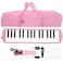 32 Keys Melodica Air Piano Keyboard with Mouthpiece Blowpipe for Beginners Adults Gift ()