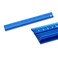 30CM Raised Grip Aluminium Ruler Cutting Ruler Metal Craft Safety Ruler Multifunctional Protective Ruler for Length Measurement(Blue)