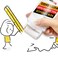White Paint for Walls, Portable Paint Roller Kit for Effortless Cleaning &amp; Pristine Walls, Small Roller Brush Repair Kit Remove Stains, Scratches, Yellowing, Water-Based, Ready to Use(100g, White)