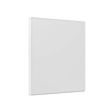 Staples Economy 1/2-inch 3-Ring View Binder, White, 3/Pack (ST23740-CCVS)