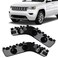 JOLONG Bumper Cover Support Bracket Retainer Fit for Jeep Grand Cherokee 2014-2021 Replacement for 68144218AE 68144219AE, Left + Right