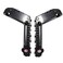 RLB-HILON Front Bumper Bracket Compatible with Toyota Corolla 2017 2018 2019 Year, for Driver and Passenger Side Pair/Set