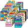 35 Pcs Educational Posters for Toddlers 1-3 Preschoolers,Homeschool Supplies 11.7 x 16.5 in, All-in-One Alphabet Poster Toddler Learning Posters for Homeschool Preschool 1st, 2nd, 3rd, 4th &amp; 5th Grade