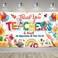HOWAF Back to School Backdrop Banner School Classroom Decorations, Thank You Teachers Staff We Appreciate You Background Banner for Teacher's Day Supplies, Thank You Teachers Hanging Sign