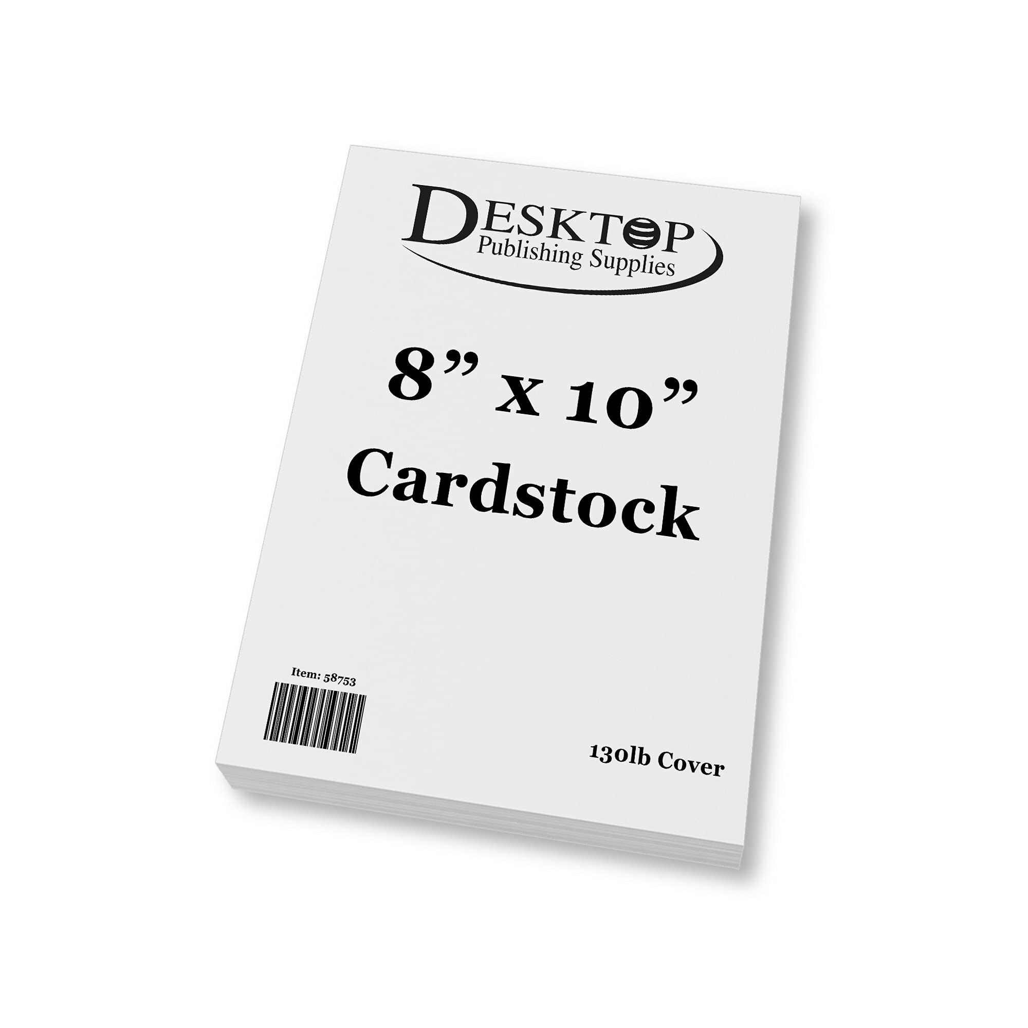 desktoppublishingsupplies Desktoppublishingsupplies Extra Heavy Duty Cardstock 8x10inch