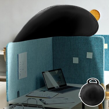 BALAPET Foldable Office Cubicle and Desk Shade, Portable Cubicle Light Shade, 44 Inches Adjustable Folding Bendable Sun UV Rays Blocker for Working Office Cubicle Accessories