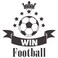 ANFRJJI Soccer Wall Sticker Football Wall Stickers: Removable PVC Decals for Soccer Fans   Sports Room &amp; Field Decor Effect 20"x21" (Black-JZY244-Football)
