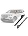 Windshield Trim Molding A-Pillar Set, Compatible with 2011-2019 Ford Explorer, Front Outer &amp; Inner Left Driver, BB5Z7803145AA BB5Z-7803137-AA BB5Z-7803137-AB 926-450 BB5Z-7803145-AA Window Accessories