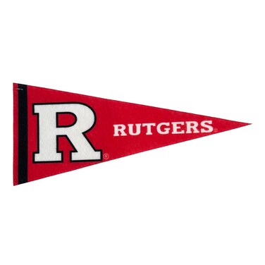 Rutgers Mini Pennant - Size: 4" x 9" - Officially Licensed - 1 Pennant Per Pack