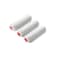 FLY HAWK Paint Roller Covers, 9" Roller Covers, Pack of 3, Covers for Paint Rollers, Naps for Paint Roller Brush, Roller Naps, House Painting Supplies, Nap for Roller Frame (White) (3 PCS)