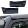 ZOXOQ Car Rain Gutter fit for Jeep Wrangler JK JL Accessories 2018 2019 2020 2021 2022 Upgraded Roof Rainwater Deflector Soft Rubber Rain Groove Diverter Drip Rail Extension 2PCS, Black