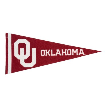 Oklahoma Mini Pennant - Size: 4" x 9" - Officially Licensed - 1 Pennant Per Pack