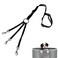 Dog Bath Tether Dog Bathtub Leash Dog Bathing Tether Grooming Loop Dog Wash Station Accessories Grooming Helper Loop Adjustable Fixed Dog Safety Rope for Pet Shower Bathing
