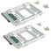 DSLRKIT 2.5" SSD to 3.5" SATA Hard Disk Drive HDD Adapter Caddy Tray CAGE Hot Swap Plug (Pack of 2)