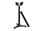 yskjyxgs Blacksmith Farrier Horse Hoof Stand Metal Hoof Stand with Adjustable Height Hoof Jack Farrier Stand Horse Hoof Stand Black (Triangular Base)