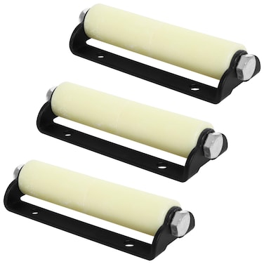 GGTE Replacement Roller for RV Slide Out Nylon Roller Solid Steel Plate -Dual Rollers for Torsion Reduction 3 Pack