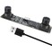 MMlove USB Stereo Camera Module 1200P 60FPS Global Shutter Synchronous Dual Lens 600P 120FPS High Speed 3D Webcam 94&deg; Viewing Angle Lightburn Camera for VR Face Recognition,PC/Laptop/Raspberry Pi