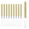 10 Pcs Premium Fine Point Blade, Replacement Blades, Compatible with Circut Maker 3/ Maker/Explore Air 3/ Air 2/ Air Cutting Machines,Replacement Cutting Blades, Gold