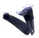 TUOREN Guitar Support Adjustable Rest Aluminum Guitar Footstool Leg Stand for Classical Guitar Black