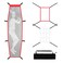 Strike Zone Net with Dummy Batter Training Aids,Softball Pitching Target Net for Baseball&amp;Softball Accuracy Training,Applicable for Baseball Net,Lacrosse Net,Barrier Net of Backyard,Playground