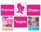 Brooke &amp; Vine Doll Girl Room Decor Girl Empowerment Posters (UNFRAMED 8 x 10 Set of 6) Dream House Car Insprirational Teen Girl Room Wall Art Prints Tween Bedroom, Dorm, Desk - Pink Dollhouse