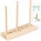 Hand Bow Maker, Adjustable Wooden Bow Making Tool with Wooden Board Sticks for Ribbon DIY Crafts.